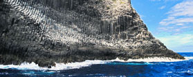 Isola di La Gomera - Canarie - Scogliera di Los Organos